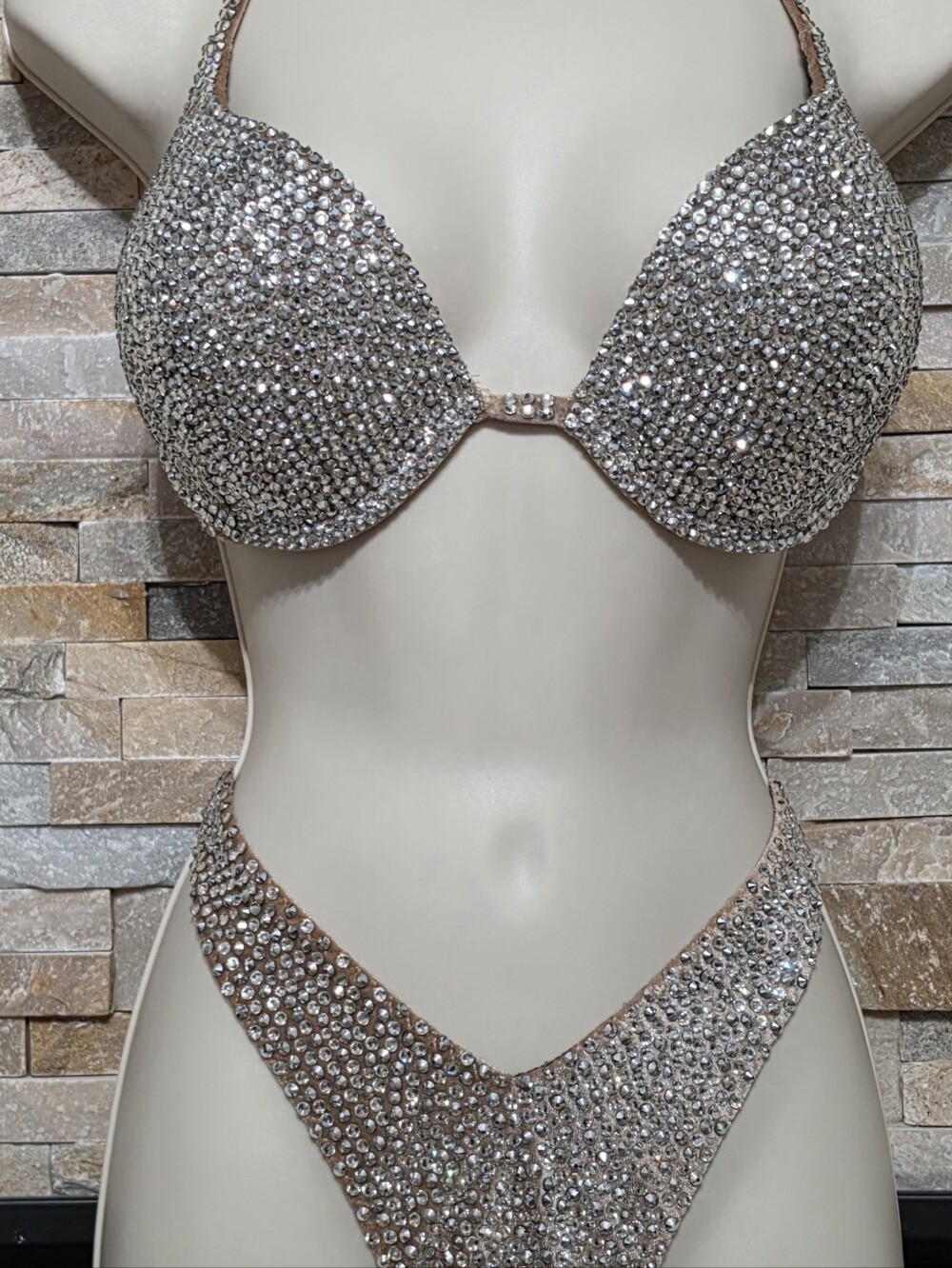 Sparkling Competition Rhinestone Bikini - Picture 4 of 4